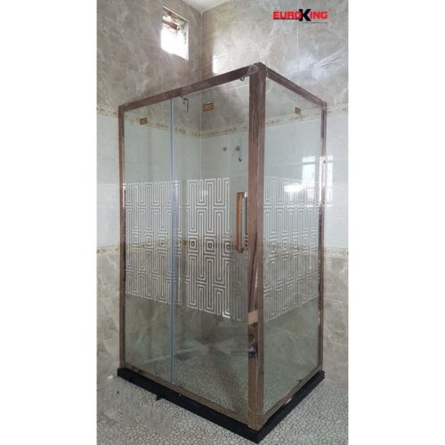 Ảnh thực tế phòng tắm vách kính Euroking EU-4520A 800mm